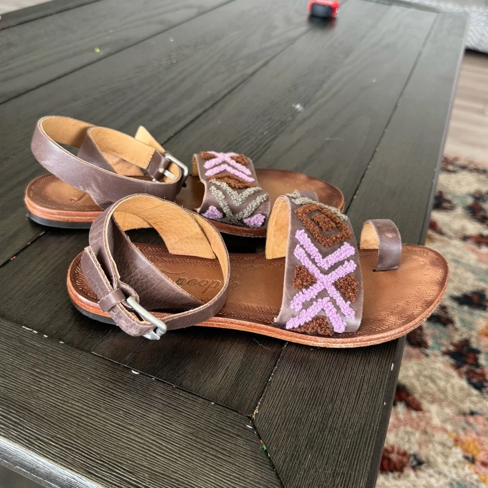 FREE PEOPLE Torrence Leather Sandal